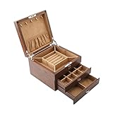 Großvolumige Design: leicht Zubehör speichern wie Ringe, Halsketten, Uhren, Ohrringe und sparen Platz auf dem Tisch
