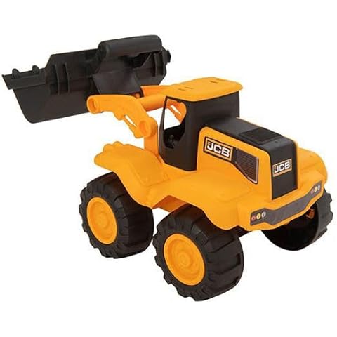 Teamsterz JCB Wheel Loader, 10 Inch Size, Yellow/Black Cover