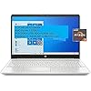 HP 15.6" HD Micro-Edge WLED-Backlit Laptop Computer, AMD Ryzen 3 3250U, 8GB DDR4, 1TB HDD + 128GB SSD, Webcam, Bluetooth, WiFi, HDMI, Windows 10, Google Classroom Compatible, 64GB ABYS MicroSD Card