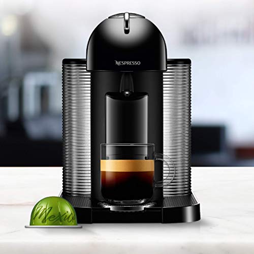 Nespresso GCA1USBKNE VertuoLine Coffee and Espresso Maker, Black