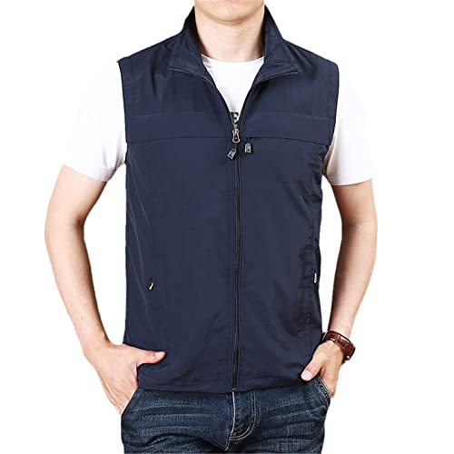 Chaleco formal Kelsiop azul rey talla grande caballero para traje