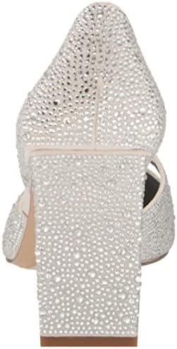 Franco Sarto Womens Azara High Heel Pump Platinum Silver 5 M | Image 2