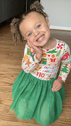 Image of Girls Long Sleeve Tulle Tutu Dresses for Kid and Toddler