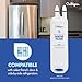 Culligan CUW1 Refrigerator Water Filter, Replacement for Whirlpool Water Filter 1 (EDR1RXD1), Replace Every 6 Months Pack of 1