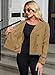 AGSEEM Women's Cropped Trench Coat Single Breasted Casual Lapel Spring Workout Short Jackets with Pockets Fall Fashion 2025