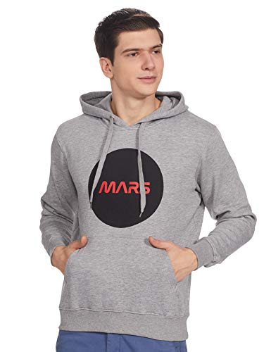 Get In Men’s Cotton Hooded Neck Sweatshirts (GI-SS-4_Grey Mel_M_Grey Mel_M)