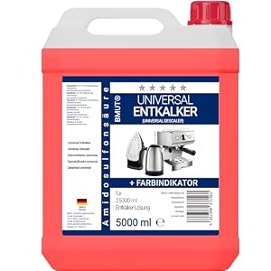 5L Universal Entkalker für Kaffeevollautomaten & Kaffeemaschine & mehr – universell einsetzbar für alle Marken – 5 Liter Kanister – Konzentrat