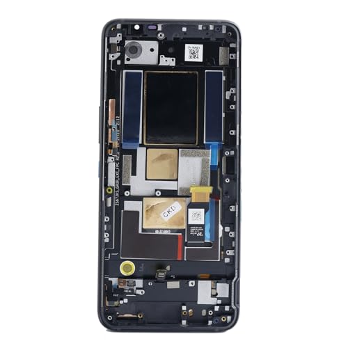 Avvood Para Asus ROG Phone 5/5s/ 5s Pro ZS676KS ZS673KS tela LCD sensível ao toque digitalizador montagem moldura substituição 6,7 polegadas