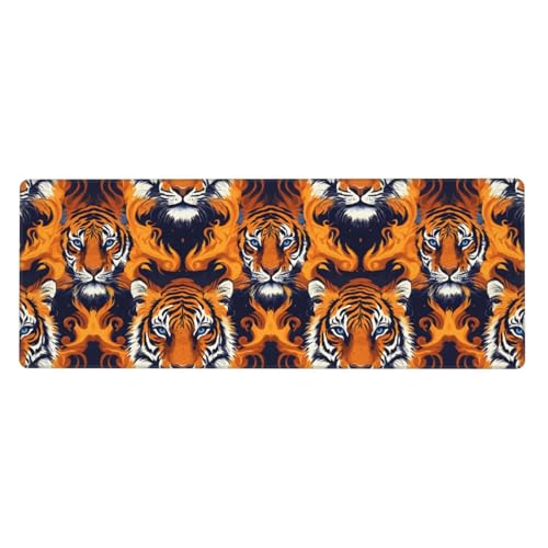 Tapis de souris pour jeu clavier PC ordinateur portable avec bords cousus