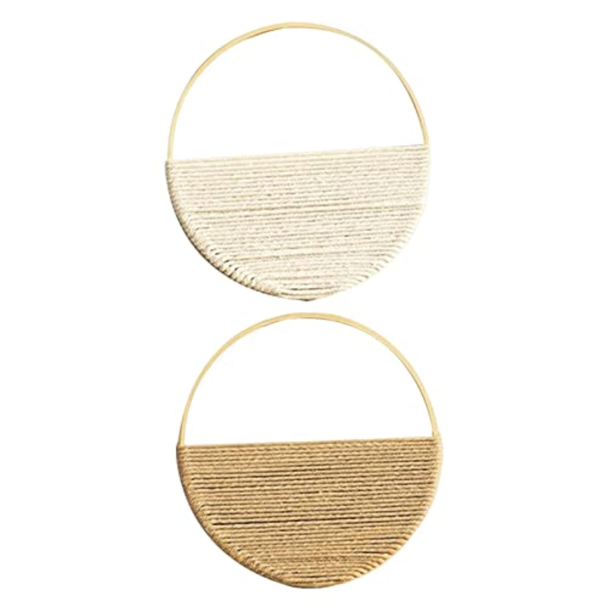 Bohemian Wall Decoration Pendant, Double Circle Decor