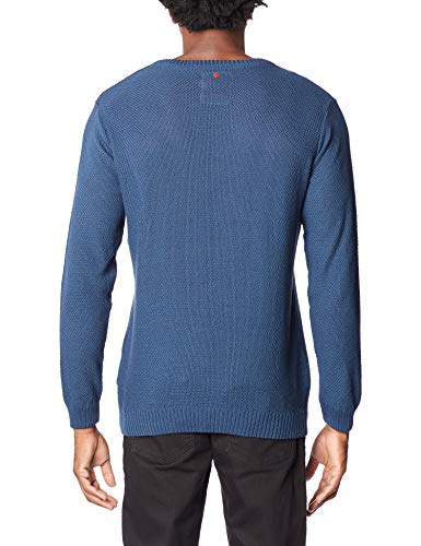 Forum Suéter Tricô Masculino, M, Azul Moondust
