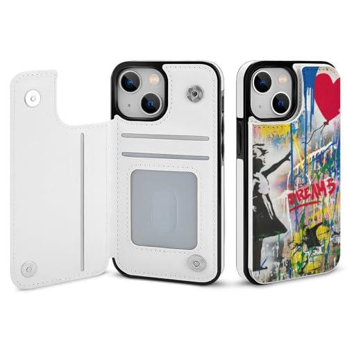 iPhone13MinipP[X 蒠^ Banksy oNV[ ̎q ԂD _A[g ACtH13MinipP[X 蒠^ w z^ gуJo[ PUU[ y ϏՌ J[h[ X^h@\  X}zP[X