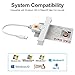 CAC Reader Type C, USB C SmartFold CAC Reader, USB C DOD Military Common Access Smart Card Reader and ID Card Reader,Compatible with Mac Os, Windows,Linux(Mini Foldable and Portable Type C)
