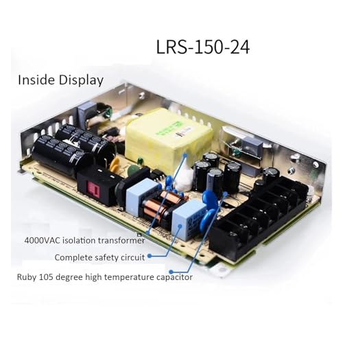 Alimentation à découpage 12V 24V LRS pour armoire électrique - 6