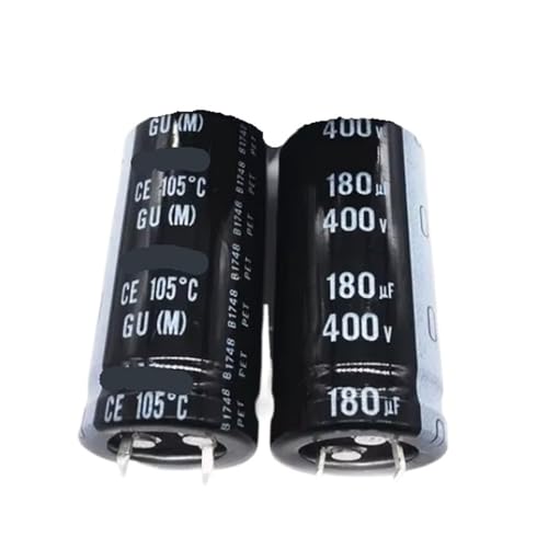 Condensateur 400V 180uF GU 22x45mm composant électronique radial