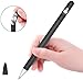 Produktbild PZOZ Hülle für Apple Pencil 1 Generation, für iPad 2018/Pro 11/12.9 Pen silikon Case ipencil Stift Schutzhülle zubehör Gadget (Schwarz)