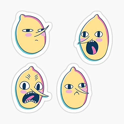 Earl of Lemongrab (Adventure Time) Sticker - Sticker Graphic - Waterproof - Fade Resistant Die Cut