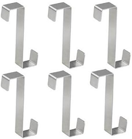 Over Door Hooks Rack Heavy Duty S/Z Hook, Pack of 6