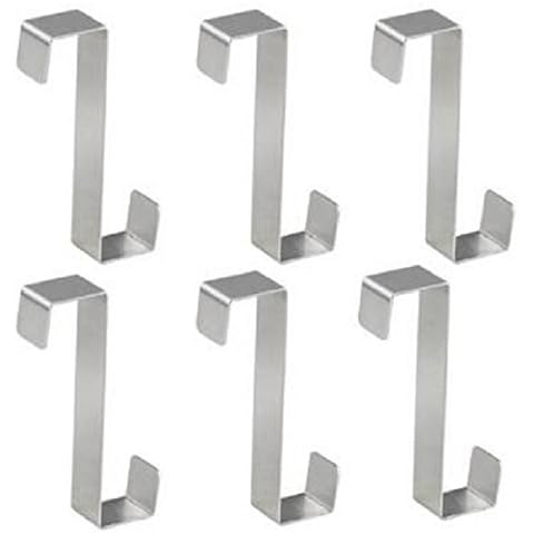 Youfui Over Door Hooks Rack Heavy Duty S/Z Hook, Pack of 6 Cover