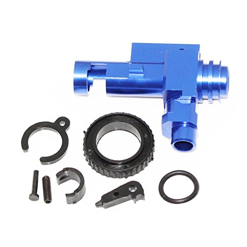 Airsoft Accessories 5KU CNC Aluminium Hop Up Chamber pour M-Series AEG Blue Cover