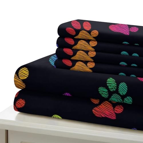 Housse de couette animaux 3D lit single drap microfibre 135x200 cm - 7