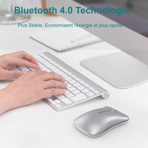 Wooshsop Mouse wireless ricaricabile, mouse