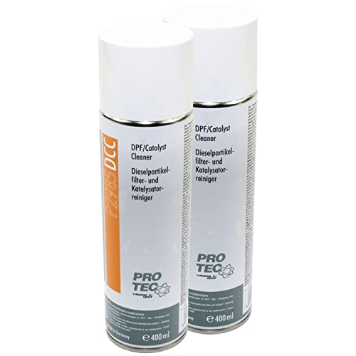 PRO-TEC P2985 DCC Lot de 2 nettoyants pour filtre à particules diesel et catalyseur 400 ml Cover
