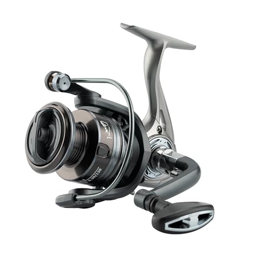 Lvpradior 10kg High Braking Force Spinning Reel | Heavy Duty Saltwater/Freshwater Fishing Tackle for Trout, Perch, Pike, Salmon, Carp | Professional Carp Fishing Reel for Anglers (HJ3000)