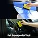 NEWISHTOOL Profi Window Tint Kit Vinyl Wrap Tool, Car Window Tint Tools Felt Squeegee for Vinyl, Sprayer Bottle, Micro Tucking Squeegee, Rubber PPF Tools Razor Scraper and Safety Cutter Knife Tint Kit