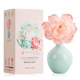 COCORRรNA Color Changing Sola Flower Diffuser, 3.38 Fl Oz, Fresh Linen