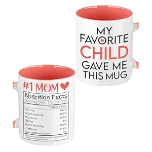 Gifts for Mom – Birthday Gifts for Mom from Daughther Son – Mothers Day Gifts for Mom – Best Christmas Thanksgiving Valentines Gifts for Women New Mom Mother in law Mom to be – 12oz Novelty Coffee Mug