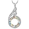 Kate Lynn "Rise From the Ashes Phoenix Necklace Made with Crystals from Austria, 18"+2" Necklace, Packaged with Jewelry Box, Birthday Gift for Women, Symbol of Luck and Renewal
