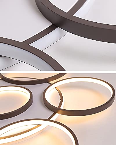 Plafonnier LED à intensité variable commande à distance luminaire 42W