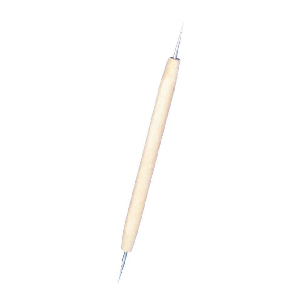Rayher 2829900 Embossing Pen for Embossing 14 cm 0.5 + 0.8 mm Pack of 1., 0,5 + 0,8 mm