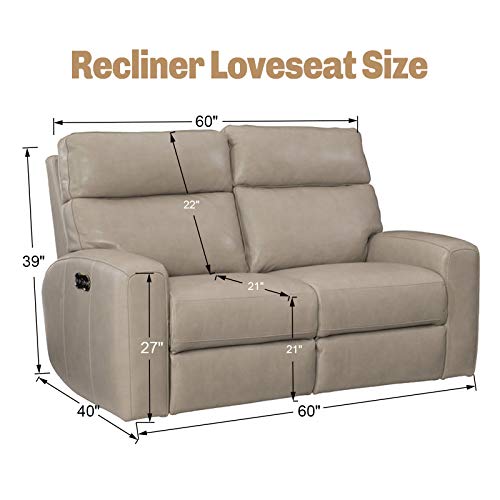 JIVINER Design 6 Piece Recliner Sofa Cover Stretch Jacquard Reclining Couch Covers for 2 Seater Sofa Slipcovers for Living Room Soft Recliner Protector with Pocket (2 Seat, Army Green) by JIVINER - Image 5