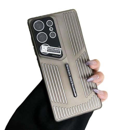 Coque Antichoc Galaxy S23 Ultra Noire Transparente avec Refroidissement