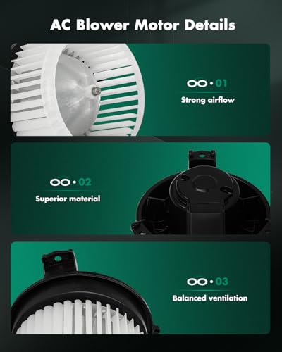 image for SCITOO HVAC Blower Motor Fit for 2021-2022 for Honda CR-V Black Editio