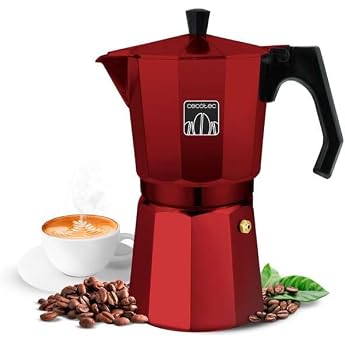 Cecotec Italian Coffee Maker Mokclassic 900 Red