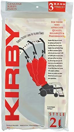 Kirby 190681 Disposable Filter Bag 3 Pack image 2