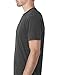 Next Level Apparel Men's Premium Fitted Sueded Crewneck T-Shirt, Heavy Metal, X-Large