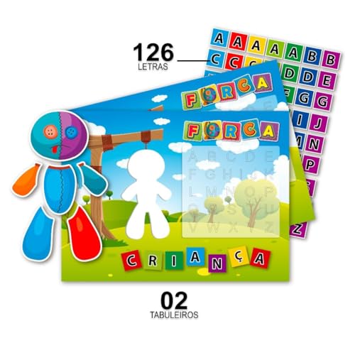Jogo Da Forca Brinquedo Educativo Palavras Pais & Filhos Original