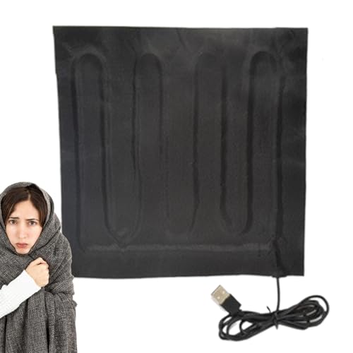 Manta Térmica – Manta Térmica Eléctrica, Almohadilla Térmica De Viaje | Manta Térmica Ligera Para Coche, Manta Eléctrica USB Para Ropa De Cama, Cojines Para Pies