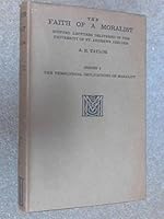 Faith of a Moralist Series II: Natural Theology and the Positive Religions B000NPTCCO Book Cover