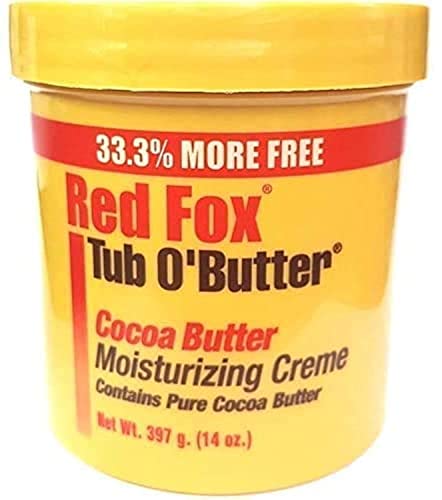 Image of Red Fox Tub O' Butter Cocoa, Moisturizing Creme 12 oz