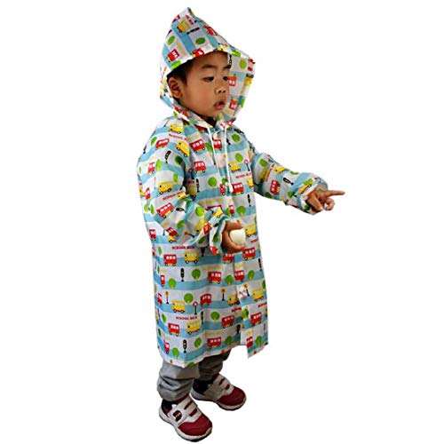 Image of Boy's|Girl's PVC Cute Printed Raincoat For kids