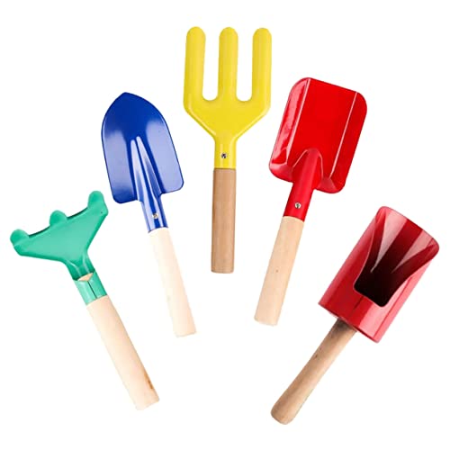 Toyvian 5pièces Lot Et Râteaux Outils De Jardinage pour Accessoires De Travail Et Durables
