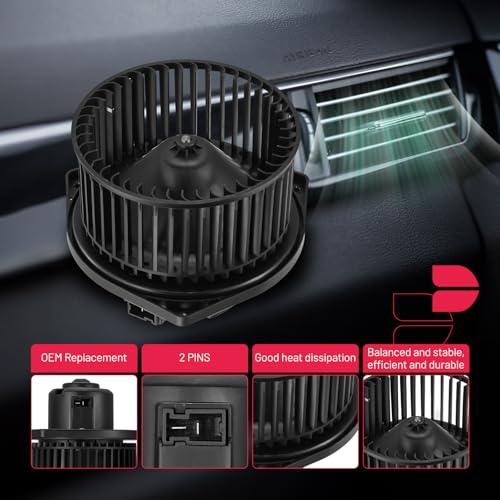 Image of BDFHYK AC Heater Blower Motor Fan 700044 Compatible with Infiniti 1999 G20,01-02 G20,96-99 I30,97-03 QX4, Compatible with Nissan 95-99 Maxima,96-04 Pathfinder,HVAC Blower Motor Assembly 44-1295
