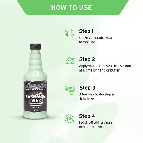 Cera Líquida Supreme Carnauba Lane's 32 oz miniatura 4