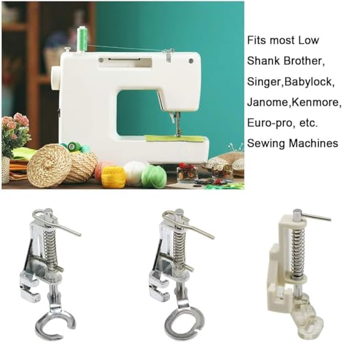 Prensatelas para máquina de coser de metal grande miniatura 5