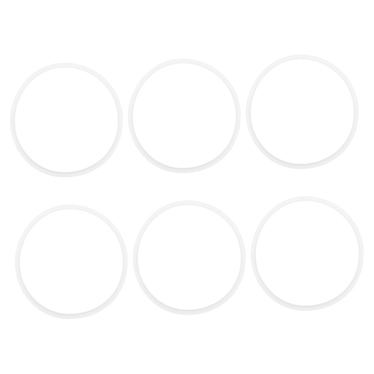 DOITOOL 6Pcs Silicone Water Filter Sealing Ring Gasket for Water Purifier Leakage Accessory for Home Use Durable and Reliable Sealing for Water